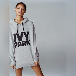 IVY PARK Logo Oversized Hoodie Hooded Sweatshirt